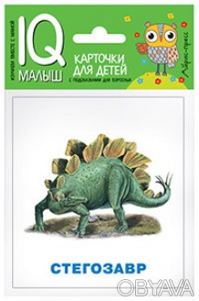 Набор карточек «Динозавры» знакомит ребёнка с самыми загадочными и необычными су. . фото 1