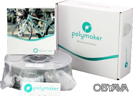 
PolyLite ABS - це високоякісний філамент для 3D друку. При виробництві PolyLite. . фото 1