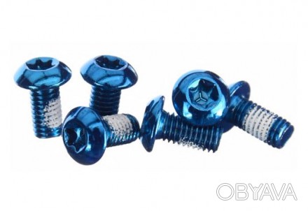 Болты Brand-X для роторов, синие, 12 шт
• Комплект: 12 штук
• Материал: сталь
• . . фото 1
