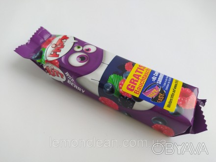 Шість жувальних цукерок з вітаміном С зі смаком лісових ягід в одній упаковці.. . фото 1