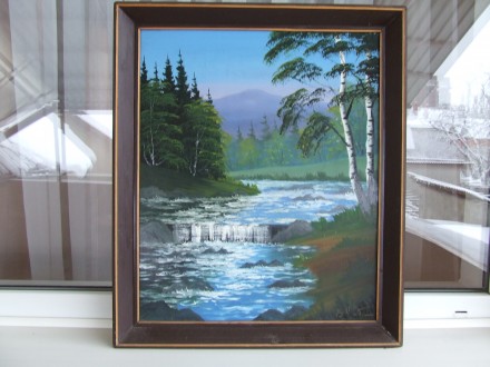 Закарпатская школа Ньорба В. к.м. раз. 50х60 см. 1987 г. Ужгород.. Ужгород. фото 1 Закарпатская школа Ньорба В. к.м. раз. 50х60 см. 1987 г. Ужгород.. Ужгород. фото 1