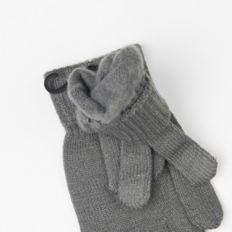  Мужские вязаные перчатки в универсальном размере.
 
Материал варежки: вязка;
Цв. . фото 3