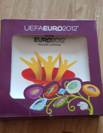 официальный сувенир ЧЕ 2012 по футболу. . фото 2