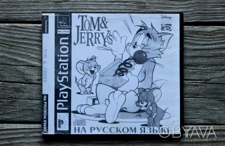Tom and Jerry: In House Trap | Sony PlayStation 1 (PS1) 

Диск с игрой для при. . фото 1