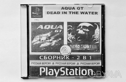Aqua GT + Dead in the Water (2in1) | Sony PlayStation 1 (PS1) 

Диск с двумя и. . фото 1