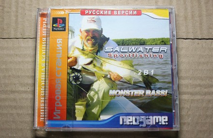 Saltwater Sportfishing + Monster Bass (2in1) (Укр Лицензия) | Sony PlayStation 1. . фото 6