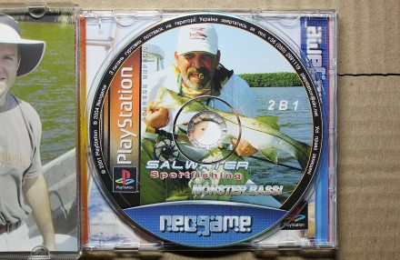 Saltwater Sportfishing + Monster Bass (2in1) (Укр Лицензия) | Sony PlayStation 1. . фото 5