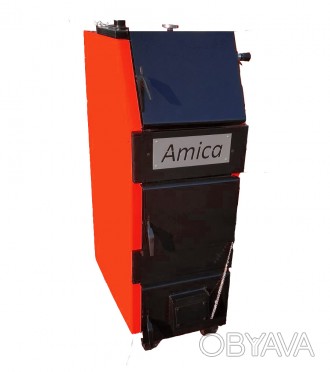 Amica Premium (10,12, 15, 18, 20, 25, 40, 70, 96 кВт) – котел шахтный, по типу Х. . фото 1