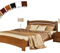 Ліжко виготовляється в варіантах бук щит або бук масив, в восьми 
кольорах різн. . фото 5