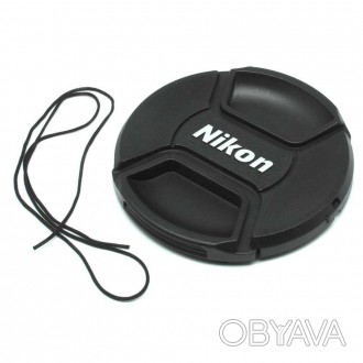 Крышка Nikon 82mm для объективов со шнурком и с логотипом . предназначена для об. . фото 1