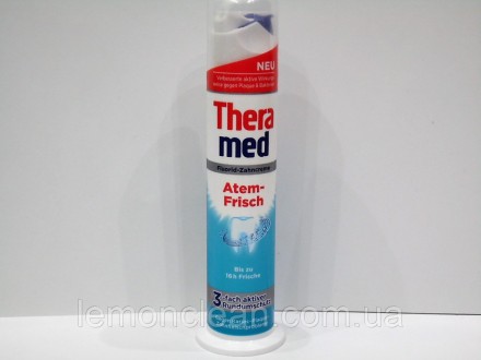 Зубна паста Theramed Atem-Frisch 100 мл. Золочев. фото 1 Зубна паста Theramed Atem-Frisch 100 мл. Золочев. фото 1
