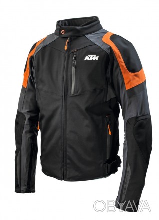 
 
Двухслойная многофункциональная текстильная куртка APEX от KTM выполненная в . . фото 1