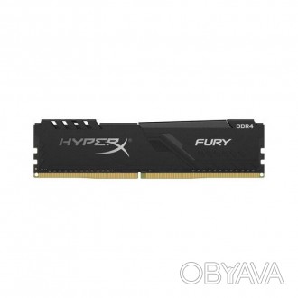 Модуль памяти для компьютера DDR4 4GB 3000 MHz HyperX Fury Black Kingston (HX430. . фото 1