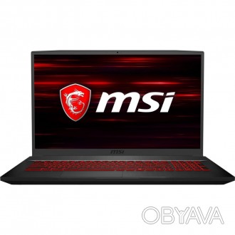 Ноутбук MSI GF75-9SC (GF759SC-462XUA)
Диагональ дисплея - 17.3", разрешение - Fu. . фото 1