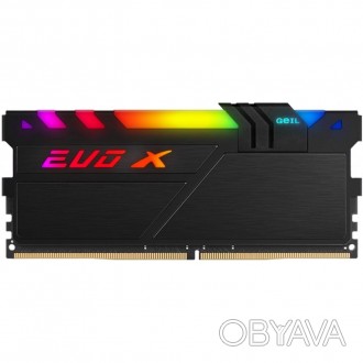 Модуль памяти для компьютера DDR4 8GB 3200 MHz Evo X Hybrid Independent Light GE. . фото 1