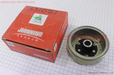 Код (артикул) товара 331021. Ротор магнето Yamaha JOG для скутера купить со скла. . фото 1