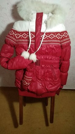 Зимнее пальто donilo для девочки 
Описание:
Верх - плотный полиэстер
Подкладк. . фото 3