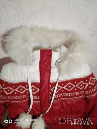 Зимнее пальто donilo для девочки 
Описание:
Верх - плотный полиэстер
Подкладк. . фото 1