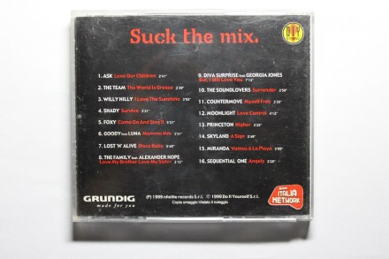 Музыкальный Диск | Suck The Music - Radio Italia Network (Special Edition)

Ис. . фото 3