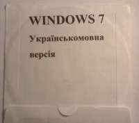 DVD-R диск для встановлення WINDOWS 7 - українськомовна версія, а також російськ. . фото 2