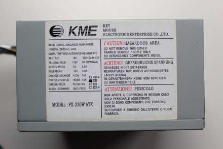 Блок Питания KME 230W (PX-230W ATX)

Б/У. в хорошеем рабочем состоянии.

- Х. . фото 6