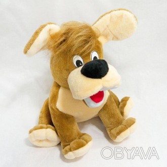 Мягкая игрушка Собака Тузик маленький коричневый от украинского производителя Зо. . фото 1