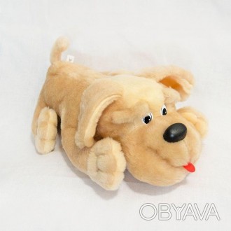 Мягкая игрушка Собака Пуфик мини от украинского производителя Золушка мягкий пёс. . фото 1