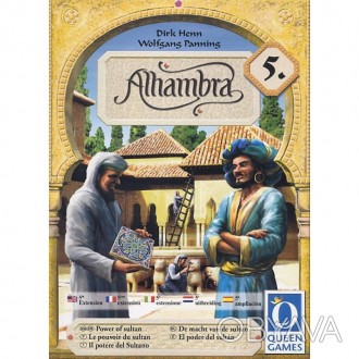 Настольная игра «Alhambra 5 The Power of Sultan» - это пятое расширение одной из. . фото 1