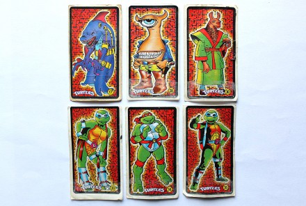 Наклейки от Жвачки | «Turtles 1-48» (KOLEJ). Одеса. фото 1 Наклейки от Жвачки | «Turtles 1-48» (KOLEJ). Одеса. фото 1