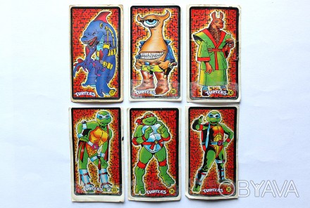 Наклейки от Жвачки | «Turtles 1-48» (KOLEJ)