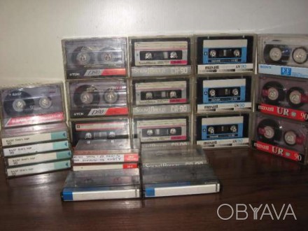 Продам магнитофонные кассеты с записями. 10 гр. Записи разные, на любой вкус, хи. . фото 1
