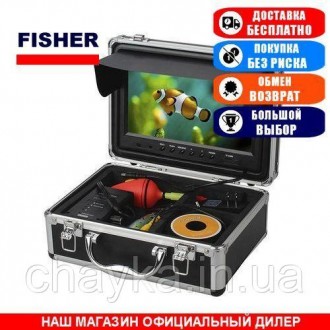 Подводная видеокамера Fisher CR110-9S. Проводная (15м). Обзор 120°. Локация 5м. . Днепр. фото 1 Подводная видеокамера Fisher CR110-9S. Проводная (15м). Обзор 120°. Локация 5м. . Днепр. фото 1