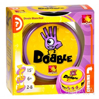 Суть настольной игры Доббл (Dobble) очень проста. В комплект входят 55 карточек,. . фото 1