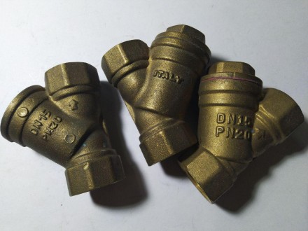 Фильтр грубой очистки воды 1/2'' DN15 ( Ду15 ) PN20 латунный сетчатый. Суми. фото 1 Фильтр грубой очистки воды 1/2'' DN15 ( Ду15 ) PN20 латунный сетчатый. Суми. фото 1