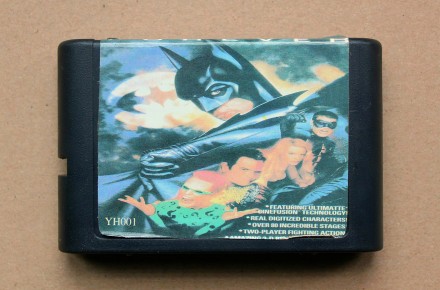 Batman Forever | Sega Mega Drive | Игровой Картридж

Игровой Картридж для Прис. . фото 2