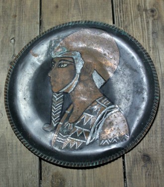Тарелка Декоративная Настенная Египет Металлическая Медная (Лот №1)

• Ма. . фото 3