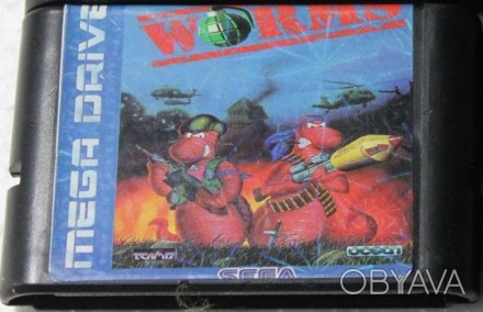Worms | Sega Mega Drive | Игровой Картридж 

Игровой Картридж для Приставки Se. . фото 1