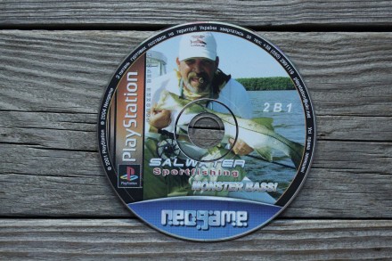 Игра Рыбалка | Sony PlayStation 1 (PS1)

Диск с двумя играми для приставки Son. . фото 5