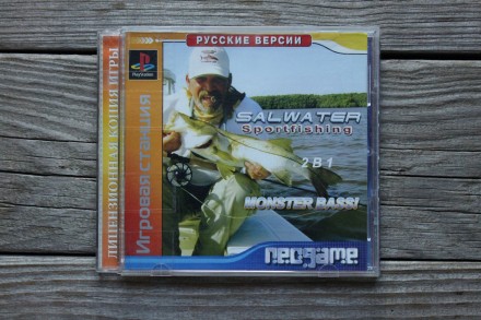 Игра Рыбалка | Sony PlayStation 1 (PS1)

Диск с двумя играми для приставки Son. . фото 2