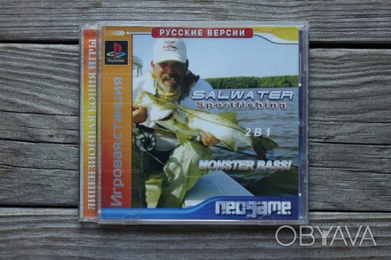 Игра Рыбалка | Sony PlayStation 1 (PS1)

Диск с двумя играми для приставки Son. . фото 1