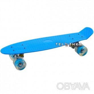Скейт пенниборд SkateX MultiColor - это высококачественный пени для активных дет. . фото 1