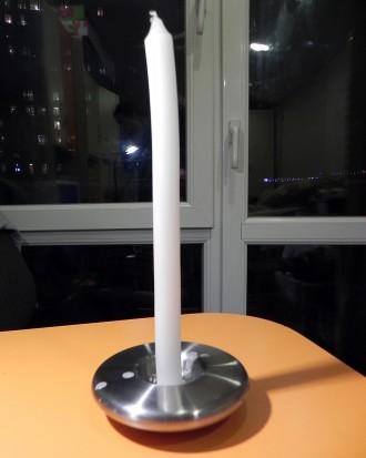 Новые подсвечники двух вариантов для широкой ( и не очень) свечи из качественной. . фото 8