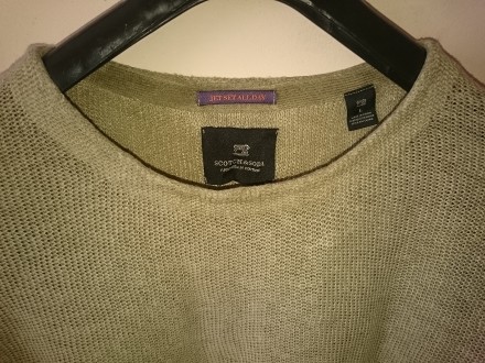 Роскошный лонгслив, пуловер от известного дизайнерского нидерландского бренда Sc. . фото 7