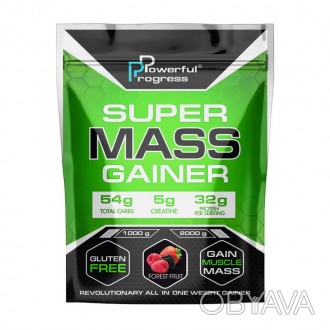 
 
 Super Mass Gainer - высококачественный гейнер с повышенным содержанием проте. . фото 1