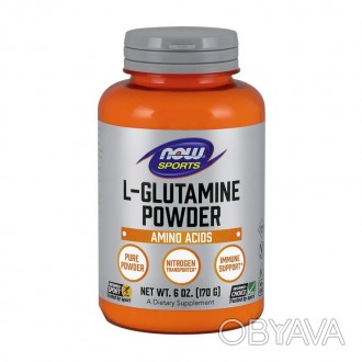 
 
 Глютамин из Now L-Glutamine Powder - это чистая условно-незаменимая аминокис. . фото 1