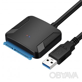 Переходник для жесткого диска USB 3.0 - SATA
Данный кабель позволяет подключать . . фото 1