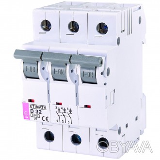 
Автоматический выключатель (автомат) ETI серии ETIMAT 6 предназначен для защиты. . фото 1