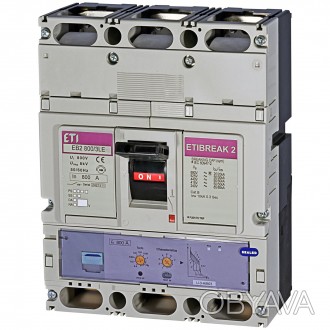 
Промышленный автоматический выключатель ETI ETIBREAK EB2 защищает кабель, линии. . фото 1