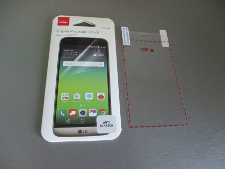 Фирменная Verizon защитная пленка для LG G5 - подходит на модели: H820/ H830/ H8. . фото 3