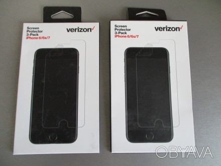 Фирменная Verizon защитная пленка для Apple:
--  iPhone 7 
--  iPhone 6 / 6S
. . фото 1